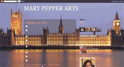 Desktop Screenshot of marypepperarts.blogspot.com