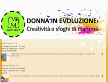 Tablet Screenshot of evoluzionedimamma.blogspot.com