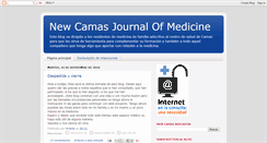 Desktop Screenshot of newcamasjournalofmedicine.blogspot.com