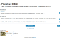 Tablet Screenshot of anaqueldelibros.blogspot.com