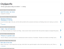 Tablet Screenshot of cityspecific.blogspot.com
