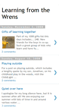 Mobile Screenshot of learningfromthewrens.blogspot.com