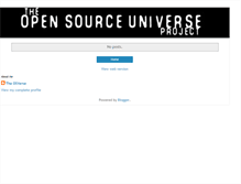 Tablet Screenshot of osverse.blogspot.com