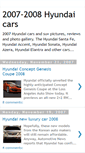 Mobile Screenshot of hyundaicars.blogspot.com