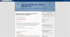 Desktop Screenshot of god360ministries.blogspot.com