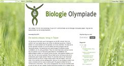 Desktop Screenshot of biologieolympiade2011.blogspot.com