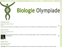 Tablet Screenshot of biologieolympiade2011.blogspot.com