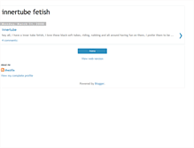 Tablet Screenshot of innertubefetish.blogspot.com