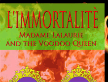 Tablet Screenshot of madamelalaurieandthevoodooqueen.blogspot.com