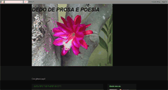 Desktop Screenshot of dedodeprosaepoesia.blogspot.com