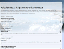 Tablet Screenshot of halpalennotsuomesta.blogspot.com