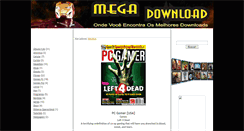 Desktop Screenshot of megadownloadsuper.blogspot.com