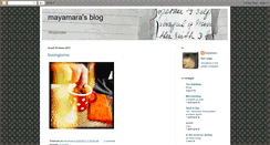 Desktop Screenshot of mayamara.blogspot.com