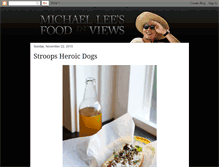 Tablet Screenshot of michaelleesfoodreviews.blogspot.com