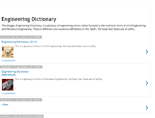 Tablet Screenshot of engineering-dictionary.blogspot.com