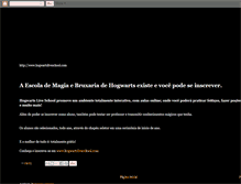 Tablet Screenshot of hogwartsliveschool.blogspot.com