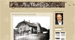 Desktop Screenshot of joeherringjr.blogspot.com