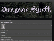 Tablet Screenshot of dungeonsynth.blogspot.com