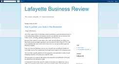 Desktop Screenshot of lafayettebusiness.blogspot.com