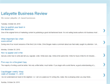 Tablet Screenshot of lafayettebusiness.blogspot.com