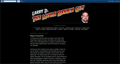 Desktop Screenshot of larrydthemoviereviewguy.blogspot.com