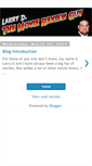 Mobile Screenshot of larrydthemoviereviewguy.blogspot.com