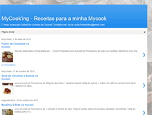 Tablet Screenshot of mycookingreceitas.blogspot.com