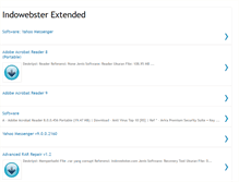 Tablet Screenshot of indowebsterx.blogspot.com