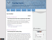 Tablet Screenshot of free-blog-tutorial.blogspot.com
