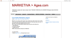 Desktop Screenshot of marketiva-bahasa-indonesia.blogspot.com