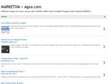 Tablet Screenshot of marketiva-bahasa-indonesia.blogspot.com