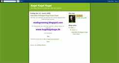 Desktop Screenshot of kagekagekage.blogspot.com