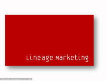 Tablet Screenshot of lineagemarketing.blogspot.com