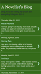 Mobile Screenshot of anovelistblog.blogspot.com