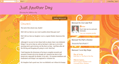 Desktop Screenshot of objustanotherday.blogspot.com