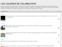 Tablet Screenshot of lascalerasdecalamuchita.blogspot.com