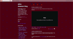 Desktop Screenshot of abhadawesar.blogspot.com