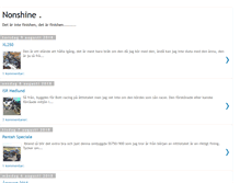 Tablet Screenshot of nonshine.blogspot.com