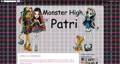 Desktop Screenshot of monsterhighsuperguai.blogspot.com