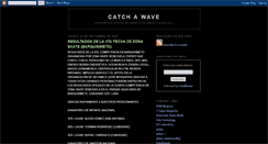 Desktop Screenshot of catchawaveinc.blogspot.com