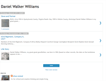 Tablet Screenshot of danielwalkerwilliams.blogspot.com