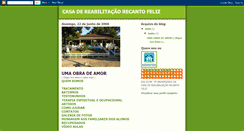 Desktop Screenshot of casadereabilitacaorecantofeliz.blogspot.com