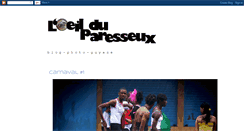 Desktop Screenshot of loeilduparesseux.blogspot.com