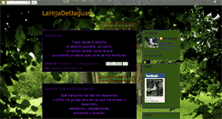 Desktop Screenshot of lahijadeljaguar.blogspot.com