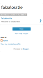 Mobile Screenshot of faizaloratie.blogspot.com