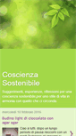 Mobile Screenshot of coscienzasostenibile.blogspot.com