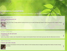 Tablet Screenshot of coscienzasostenibile.blogspot.com