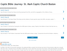 Tablet Screenshot of copticbiblestudy.blogspot.com