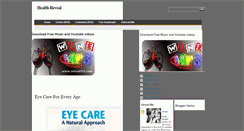 Desktop Screenshot of healthreveal.blogspot.com