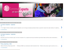 Tablet Screenshot of jemmaespartasinmovidas.blogspot.com